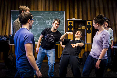 studenten aan het Conservatorium Antwerpen