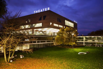 deSingel gebouwen nabij de Antwerpse ring