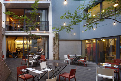 Terras designcenter de Winkelhaak