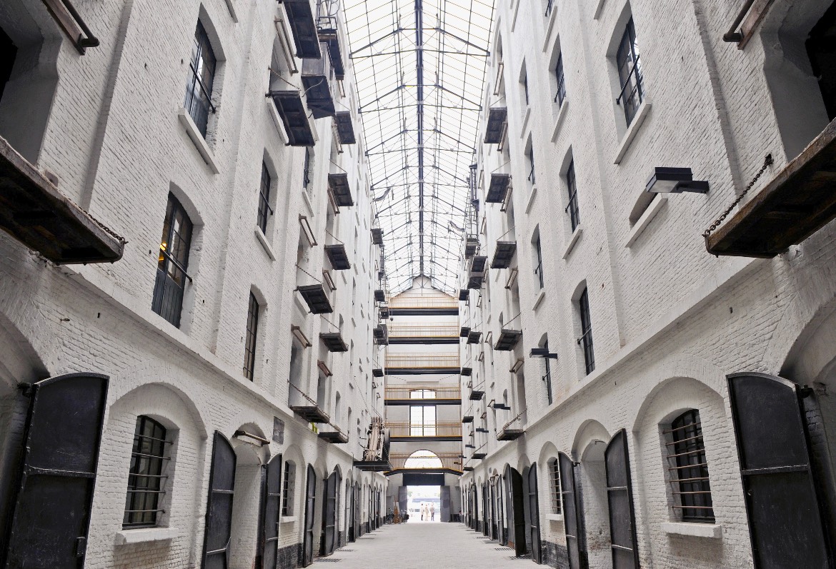 Felixpakhuis, zuilenzaal als trouwzaal