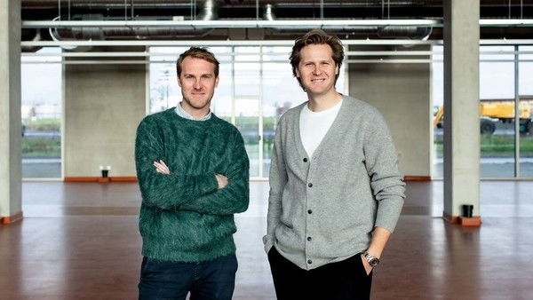 Gill Scheltjens en David Ziegler, medeoprichters van D-CRBN