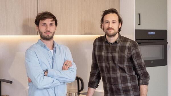 Benjamin Eysermans  (CEO) en Axel van der Donk (CTO)