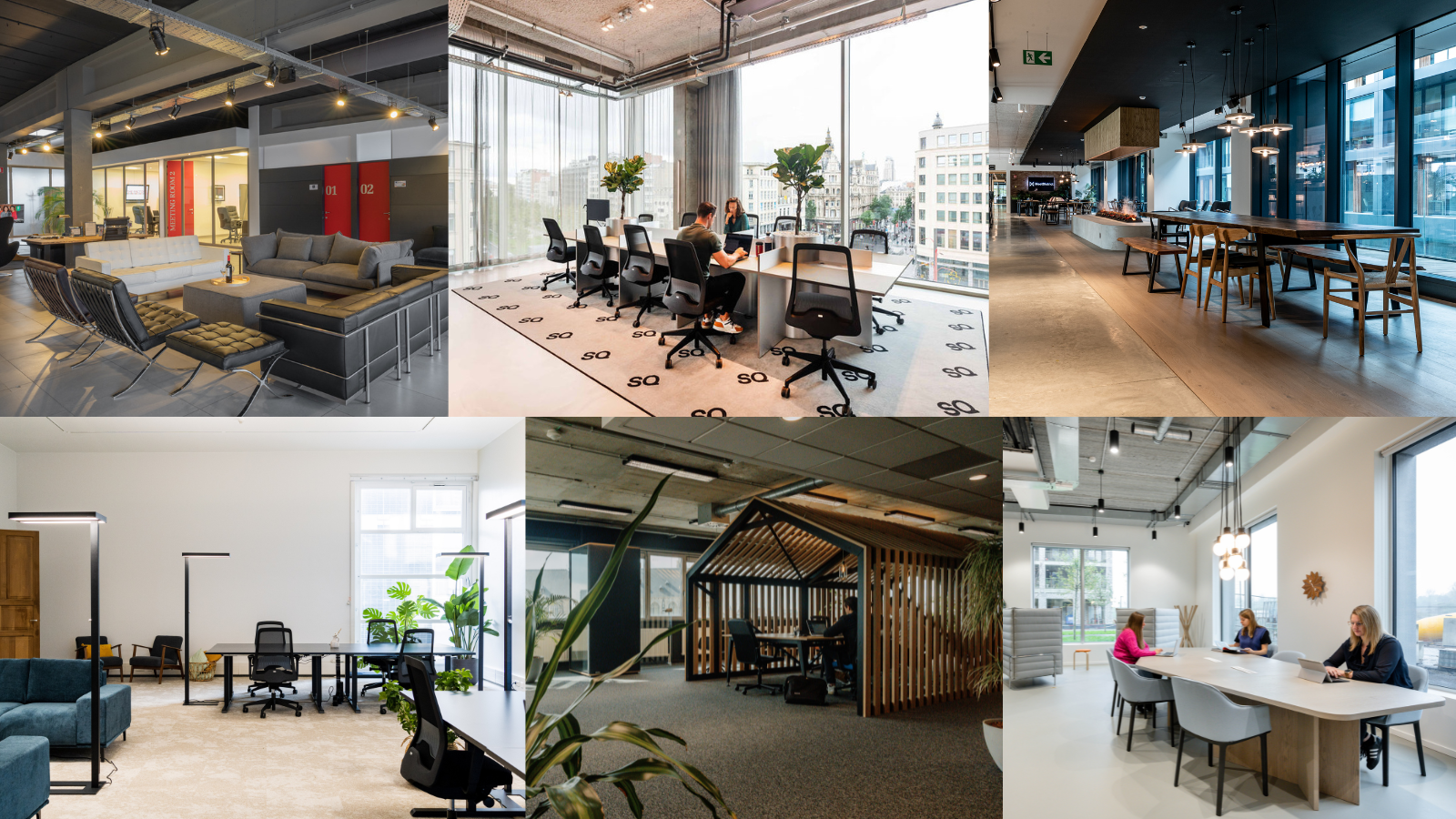 Coworking spaces in Antwerpen