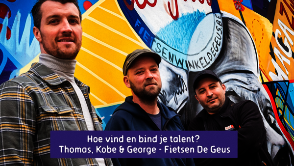 Thomas, Kobe en George van Fietsenzaak De Geus